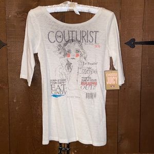 Juicy Couture Couturist T-Shirt, Sz P